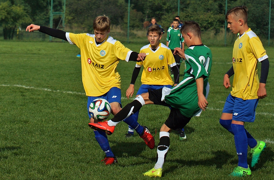 Reprezentacja Śląskiego ZPN U14 z kompletem zwycięstw