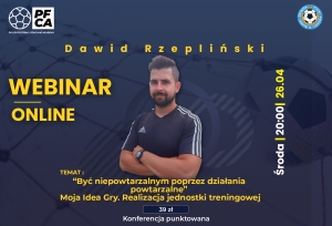 Zapraszamy na webinar z Dawidem Rzeplińskim