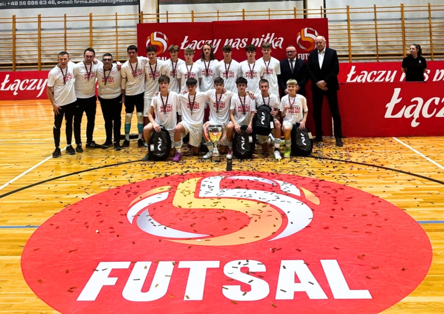 Rekord Bielsko-Biała Mistrzem Polski U15 w futsalu