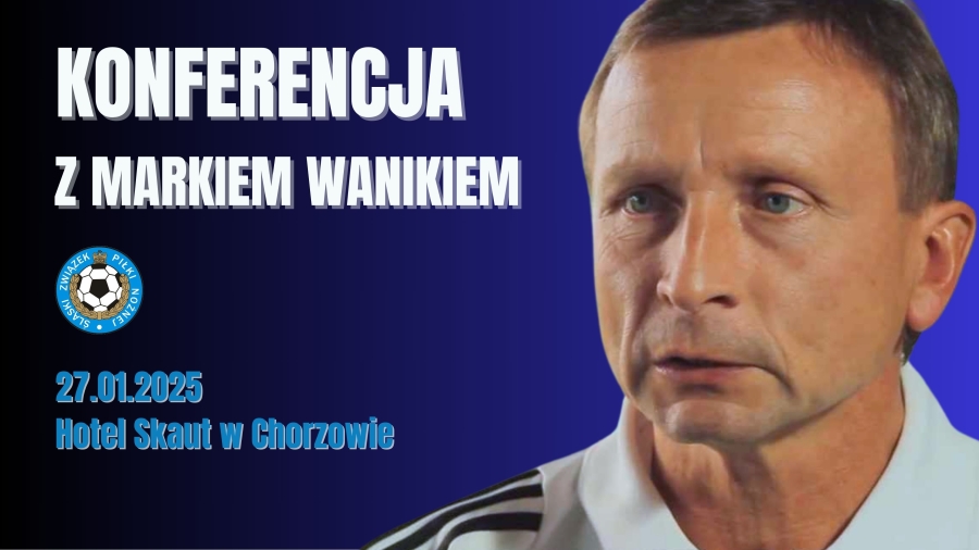 Marek Wanik prowadzącym na konferencji dla trenerek i trenerów w dn. 27.01.2025