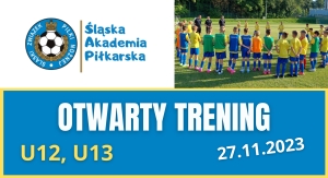 ZOSTAŃ ZAWODNIKIEM ŚLĄSKIEJ AKADEMII PIŁKARSKIEJ U13 i U12. ZAPRASZAMY NA OTWARTY TRENING