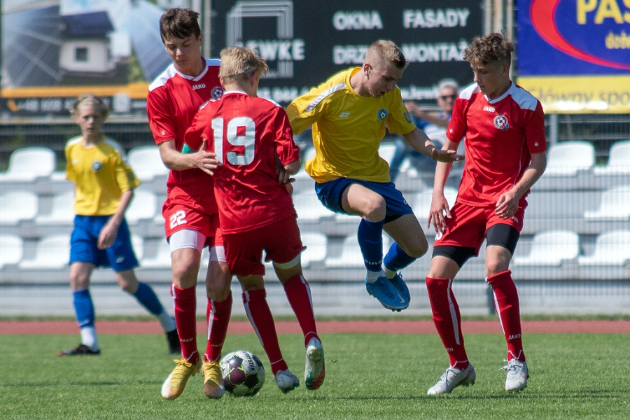 Pierwsza porażka reprezentacji Śląskiego Związku Piłki Nożnej U14