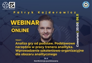 Zapraszamy na webinar z Patrykiem Kajderowiczem