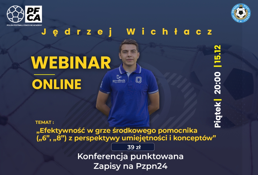 Zapraszamy na webinar z Jędrzejem Wichłaczem