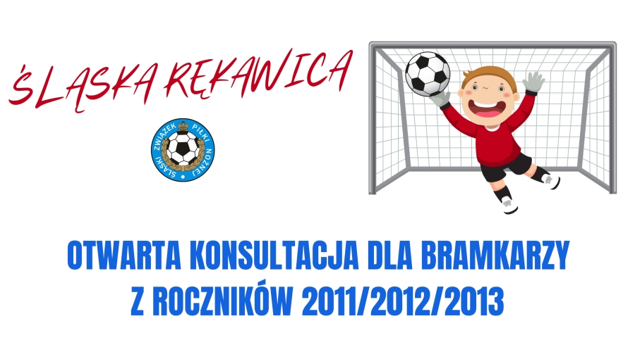 ŚLĄSKA RĘKAWICA - OTWARTA KONSULTACJA DLA BRAMKARZY Z ROCZNIKÓW 2011/2012/2013