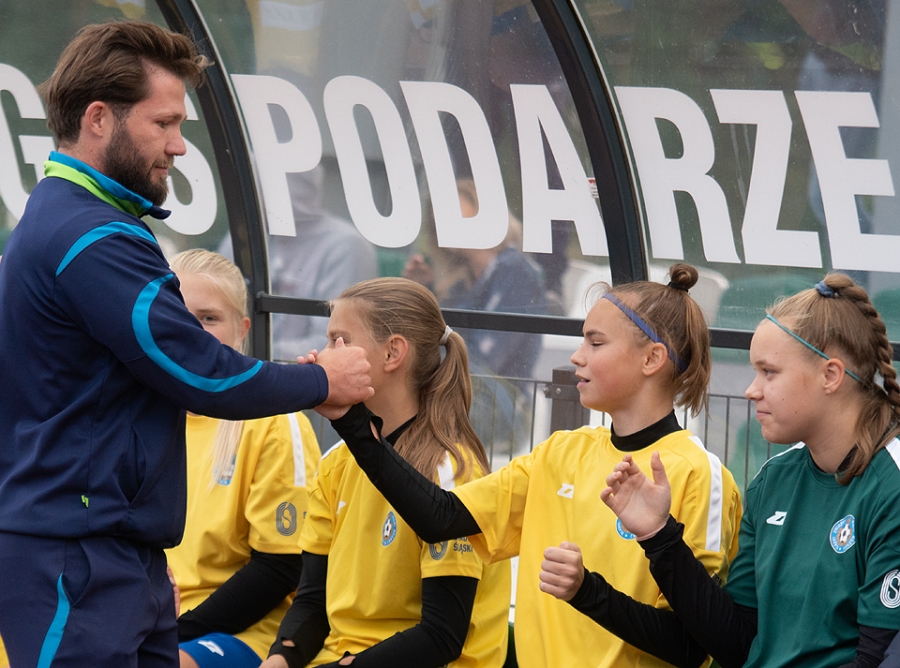 Podopieczne Krzysztofa Klonka w Lublińcu podbiły serca kibiców