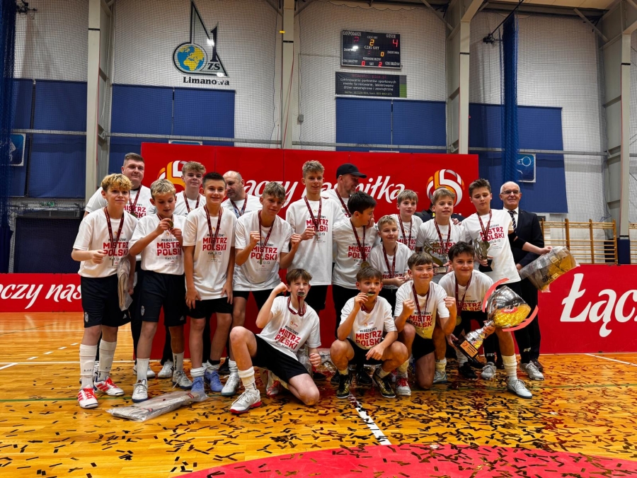 Rybnik FC Mistrzem Polski w futsalu U13 chłopców