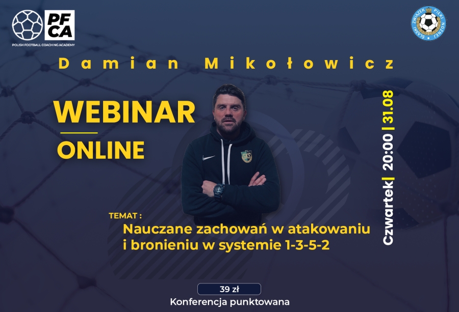 Zapraszamy na webinar z Damianem Mikołowiczem